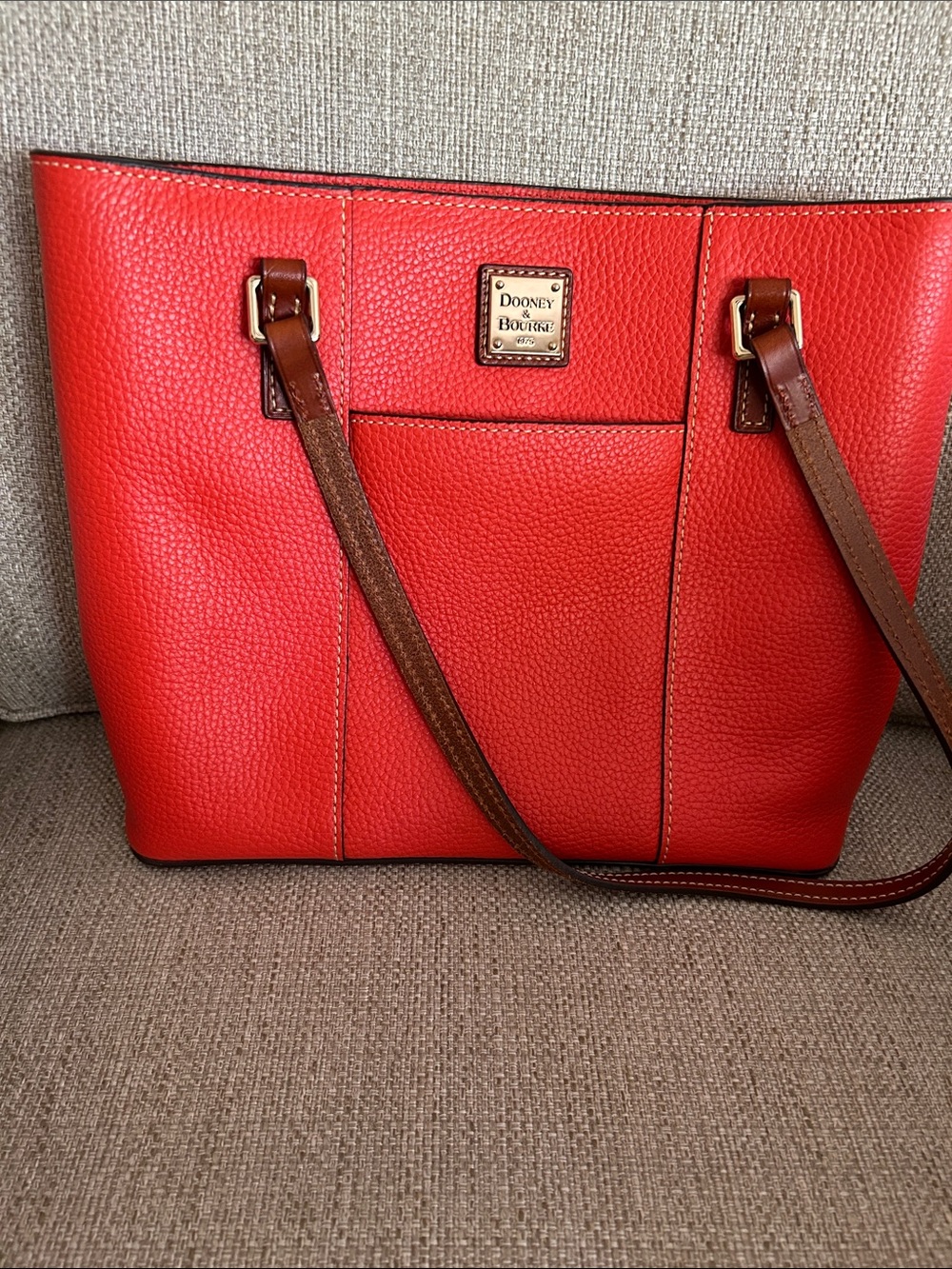 Dooney & Bourke Pebble Leather Shoulder Bag